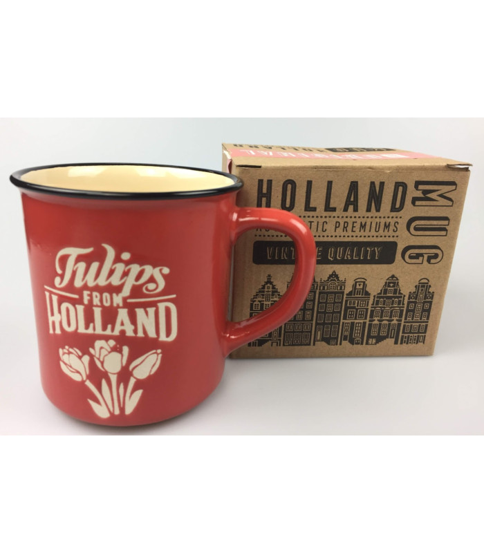 Mok Tulpen Holland Rood