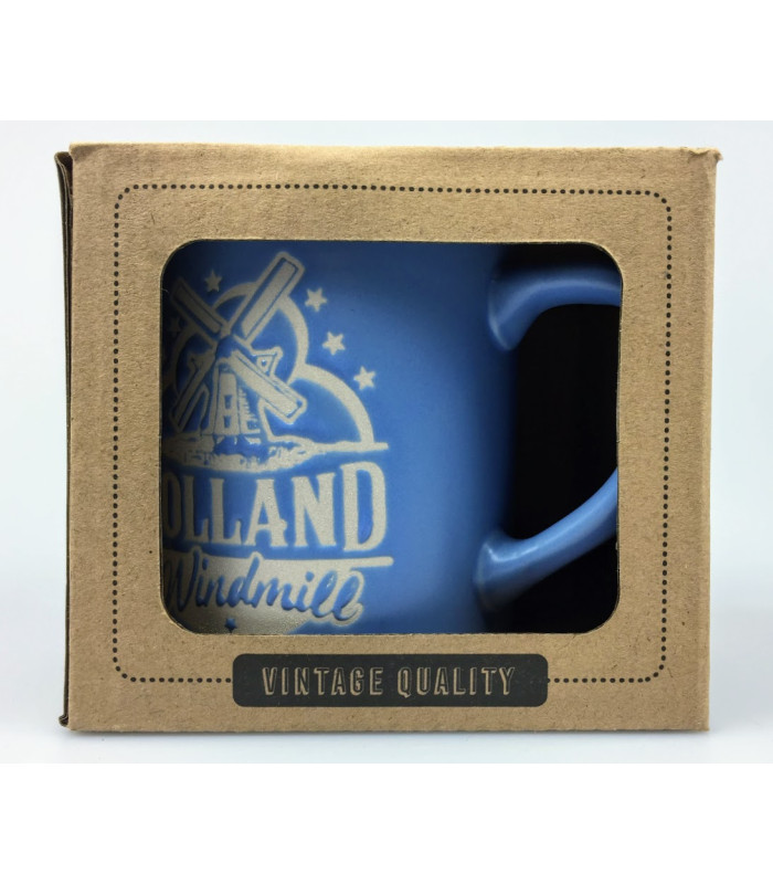 Mok Holland Molen Blauw