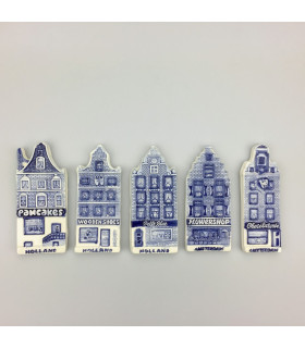 Magneet delftsblauw klompenwinkel Holland