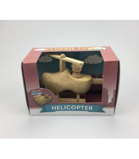 Helicopter van hout