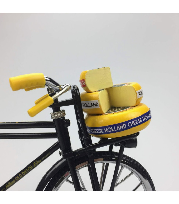 Miniatuur herenfiets Cheese Holland 23 x 13 cm