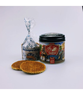 Stroopwafels in blik Bicycles Holland