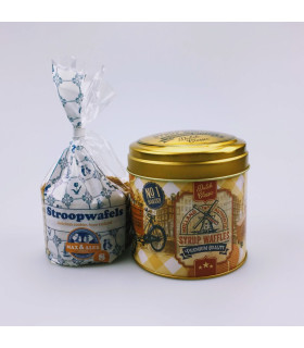 Stroopwafels in blik Bakkersfiets