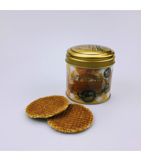 Stroopwafels in blik Bakkersfiets