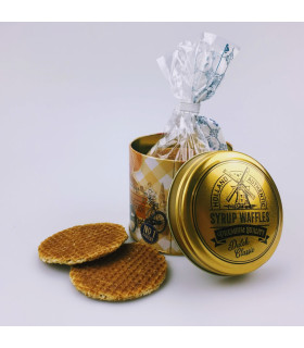 Stroopwafels in blik Bakkersfiets