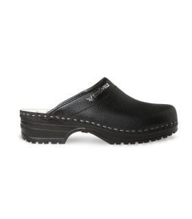 Strovels 303 Zwart open hiel