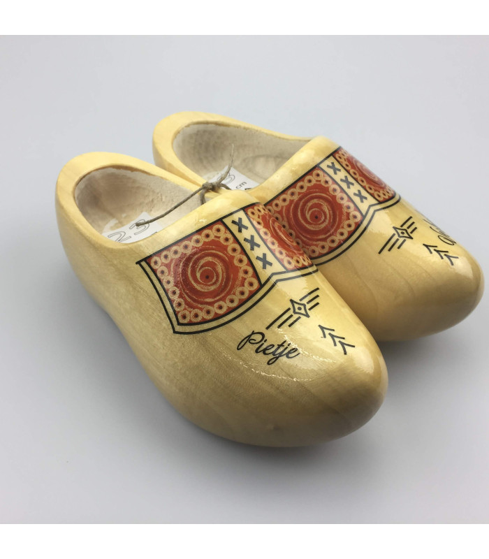 Klompen met naam geel [transparantgele uitvoering]