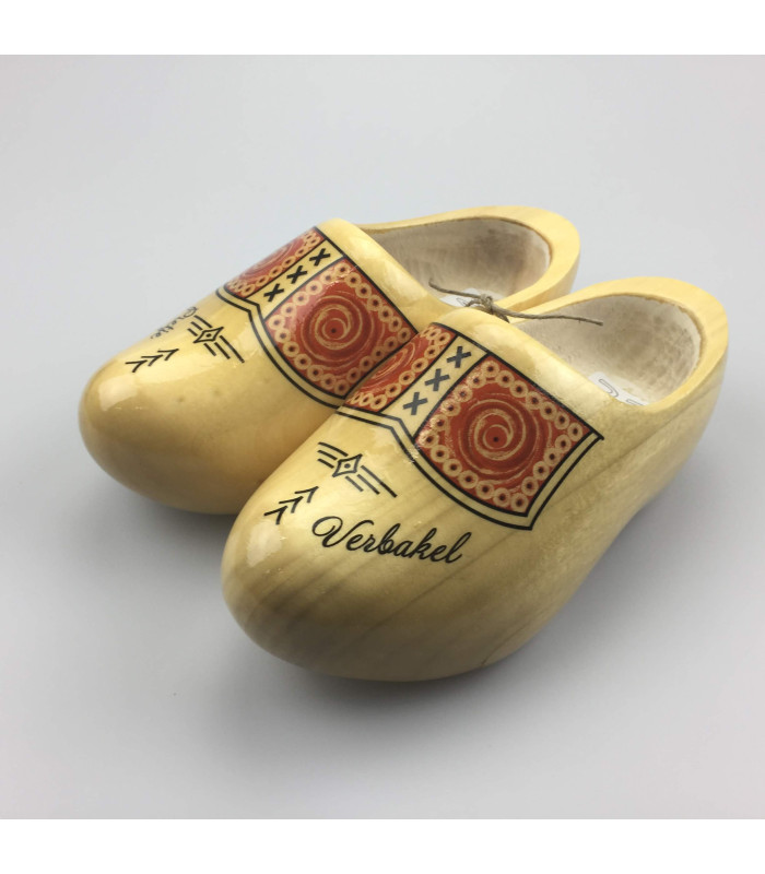 Klompen met naam geel [transparantgele uitvoering]