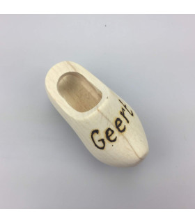 Dasklompje met naam gebrand