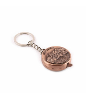 Sleutelhanger rolmaat Amsterdam koper