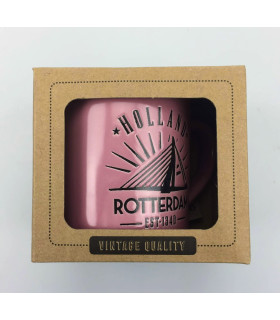 Campmug - Mok Rotterdam roze