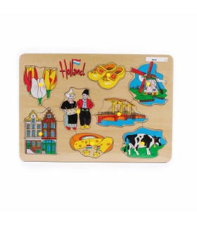 Houten puzzel Holland mix