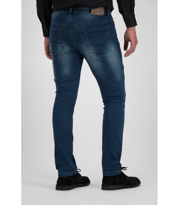 247 Jeans Palm Slim J04 Jog Medium Blue Denim