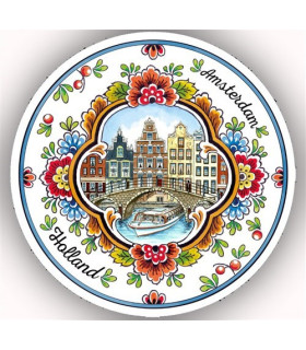 Bierviltje met gracht Amsterdam (20 stuks)