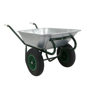 Kruiwagen Fort, 90L, verzinkt, 2-wiel