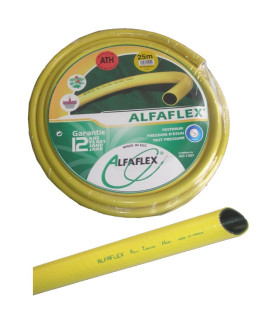 100 meter ALFAFLEX slang geel half inch - 12.5 mm