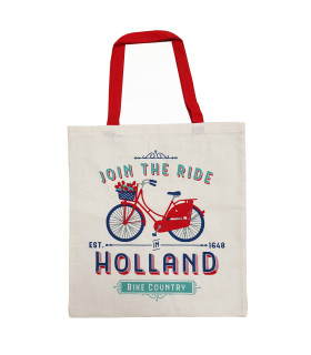 Tas katoen Enjoy the Ride Holland