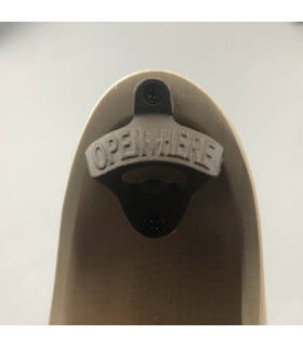 Voorbeeld van klompen met logo