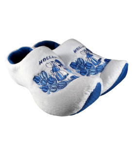 Klomppantoffels Delfts Blauw Kiss Holland + sleutelhanger