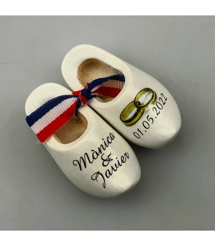 Souvenirklompjes 5 cm + tekst