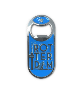 Magneet opener Rotterdam blauw