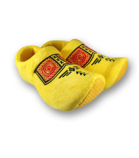 Klomppantoffels Boeren Geel + sleutelhanger