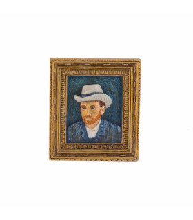 magneet met 3D zelfportret v Vincent van Gogh