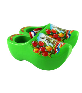 Souvenierklompjes van 8 cm Groen