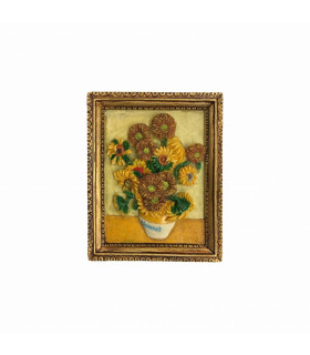 magneet met zonnebloemen v Vincent van Gogh