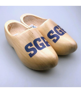 Klompen met logo politieke partij Nederland