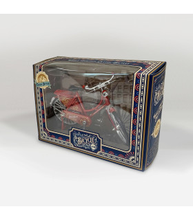 Miniatuurfiets rood vintage Holland 18 x 11 cm