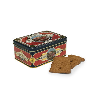 Blik met speculaas Holland bike deco