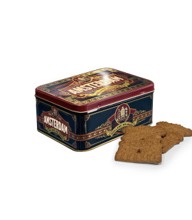 Blik met speculaas Amsterdam deco