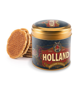 Stroopwafels in blik Holland decor Charleston