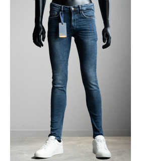 247Jeans Palm Skinny SK71 Blue Black Denim Used