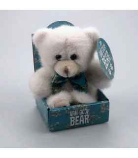 Pluche Beer Almond Blossom Wit