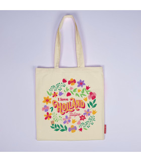 Tas katoen Love tulips Holland