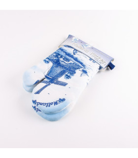 2 stuks ovenhandschoenen Molen Delftsblauw