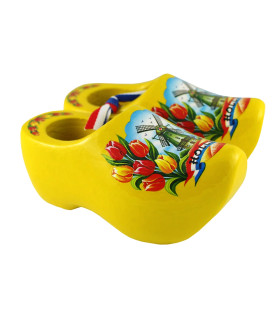 Souvenierklompjes van 8 cm Geel