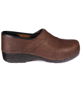 Danclog Nubuck Klompen | Bruin 2389 & Zwart 2388 | Maat 40-47