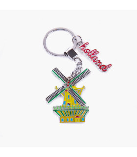 Sleutelhanger Hollandse Molen | Typisch Nederlands Souvenir
