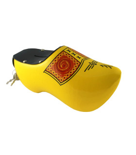 Spaarpotklompje geel met bies