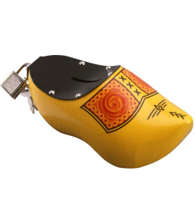 Spaarpotklompje Boerengeel + tekst