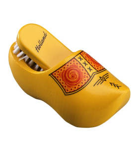 Borstelklompje Boerengeel + tekst