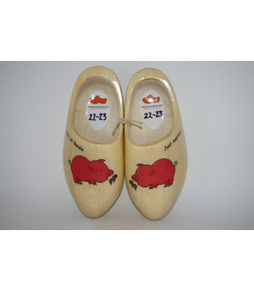 [Geboorte] klompjes met BIGGETJES schoenmaat 22-23