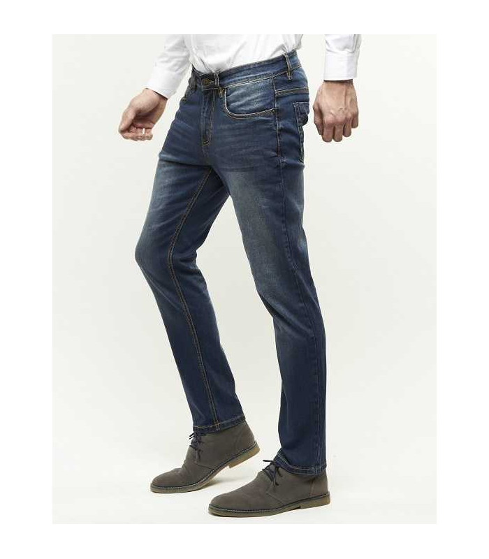 247 Jeans model Palm Slim fit S07 medium blue denim