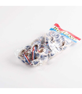10 paar klompjes van 5 cm delfts blauw porselein