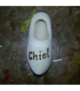 Dasklompje met naam gebrand