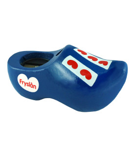 klompje met puntenslijper Friese vlag