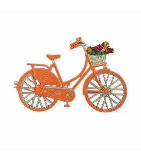 Magneet Fiets Holland Oranje